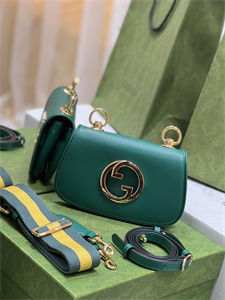 Gu.cci Blondie Mini Bag Green Leather 698643