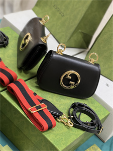 Gu.cci Blondie Mini Bag Black Leather 698643