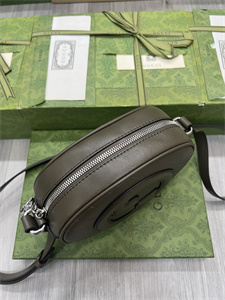 Gu.cci Blondie Mini Shoulder Bag Brown Leather 760175