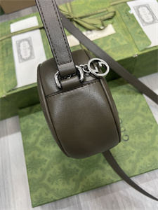 Gu.cci Blondie Mini Shoulder Bag Brown Leather 760175