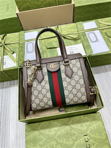 Gu.cci Ophidia  GG Small Tote Bag GG Supreme Canvas 547551