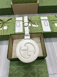 Gu.cci Blondie Small Shoulder Bag White Leather 760169