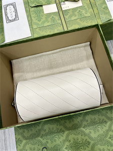 Gu.cci Blondie Mini Shoulder Bag White Leather 760170