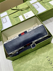 Gu.cci Ophidia GG Small Shoulder Bag Supreme Canvas 499621