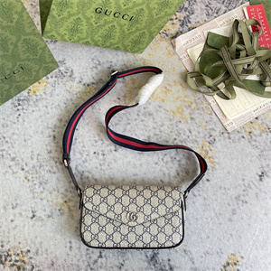 Gu.cci Ophidia Mini Bag GG Supreme Canvas 764961