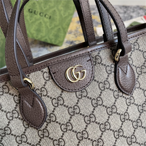 Gu.cci Ophidia Mini Tote Bag GG Supreme Canvas 765043