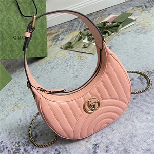 Gu.cci GG Marmont Half Moon Shaped Mini Bag  699514