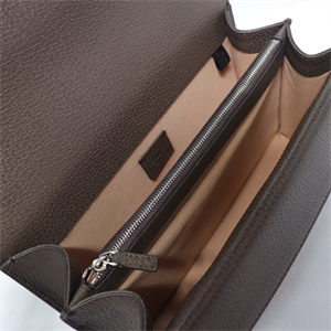 Gu.cci Dionysus GG Supreme Top Handle Shoudler Bag Brown 621512