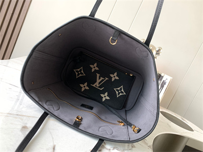 L.V Neverful MM Monogram Empreinte Black/Beige M58907