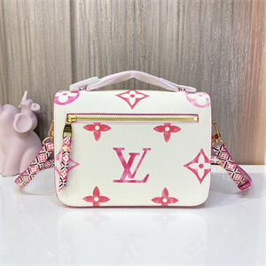 L.V Pochette  Métis  Bag Canvas Hot Pink M23055