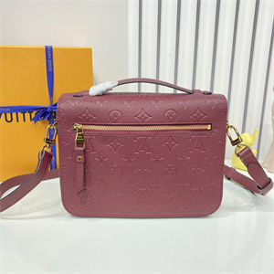 L.V Pochette  Métis  Monogram Empreinte Purple Red M41487