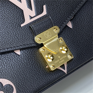 L.V Pochette  Métis  East West Monogram Empreinte Black M46596