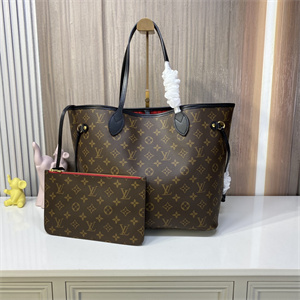 L.V Neverful MM Monogram Canvas Inside Red M41176