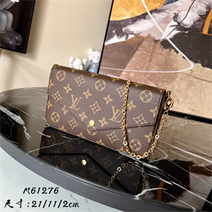 L.V  Felicie Pochette Monogram Canvas Chain M61276