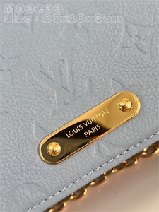 L.V Wallet On Chain LiLy Monogram Emprenite Blue M83233