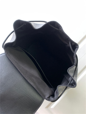 Dior Backpack Black Oblique Calfskin