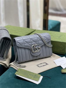 Gu.cci GG Marmont Mini Bag Blue 474575