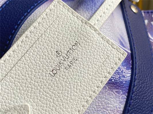 L.V Randonne Backpack Bandana Monogram Blue M20562