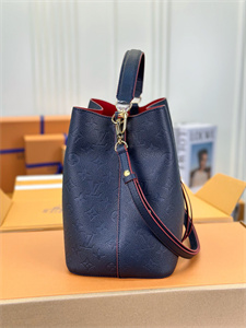 L.V  Néonoé MM Bag Monogram Empreinte Navy M45306