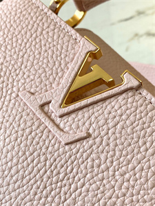 L.V Capucines Mini Bag Taurillon Leather Rosebella M59433