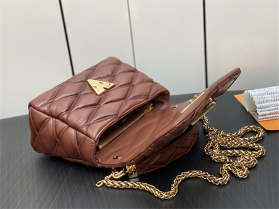 L.V  Go-14 MM Bag Lambskin Tan M23601