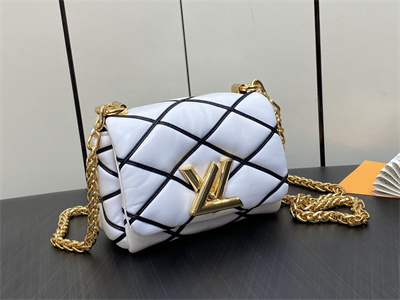 L.V Pico Go-14 Bag Lambskin White/Black M23762