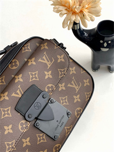 L.V S Lock Messenger Bag Monogram Canvas M45806