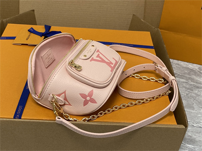 L.V Mini Bumbag Monogram Empreinte Pink M82347