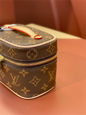 L.V Nice Nano Toiletry Pouch Monogram Canvas M44936