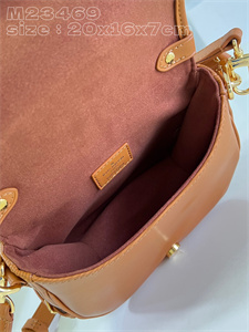 L.V Saumur BB Bag Epi Leather Brown M23469