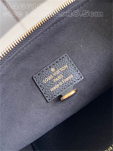 L.V Sac Sport Bag Monogram Empreinte Cowhide Leather Black M46610