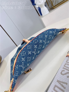 L.V High Rise Bumbag Monogram Denim M46837