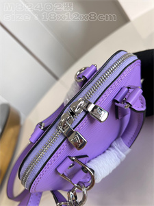 L.V Nano Alma Bag EPI Leather Purple M82402