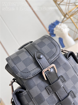 L.V Nano Christopher Backpack Damier Graphite Canvas M82769
