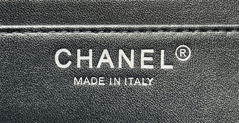 Cha.nel Mini Classic Flap Bag Tweed Silver Tone Metal Black A01116