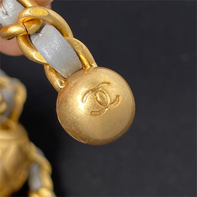 Cha.nel Super Mini Flap Bag Lambskin With Ball Gold Tone Metal Lt Blue AS1786