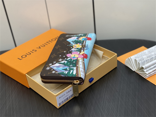 L.V Zippy Wallet Vivienne Holidays Monogram Canvas M42616