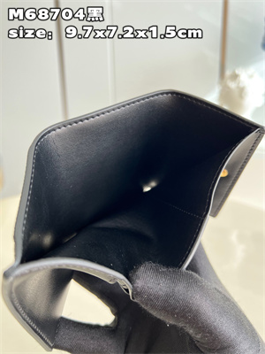 L.V Micro Wallet Monogram Canvas Black M68704