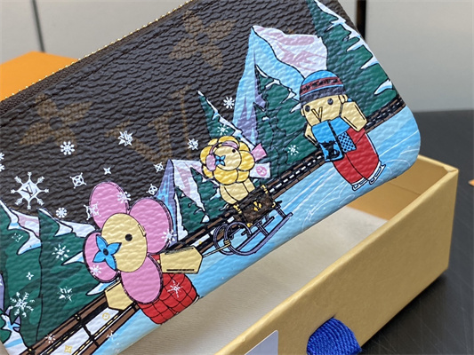 L.V Key Pouch Vivienne Holidays Monogram Canvas M82620