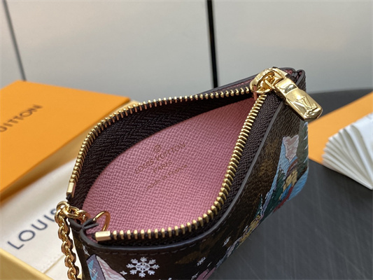 L.V Key Pouch Vivienne Holidays Monogram Canvas M82620