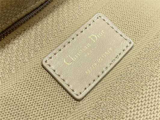 CD Medium Lady Di.or D-Lite Bag Nature D-Lace Macram?? Embroidery