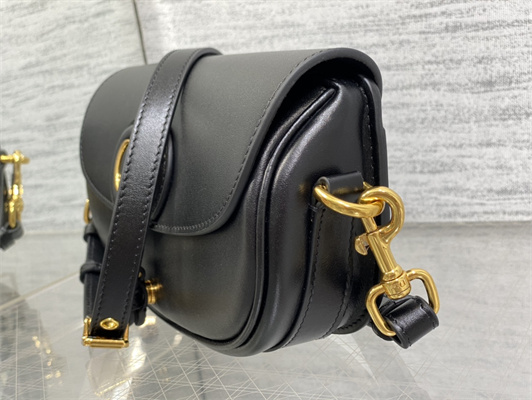 CD Di.or Bobby East-West Bag Box Calfskin Black