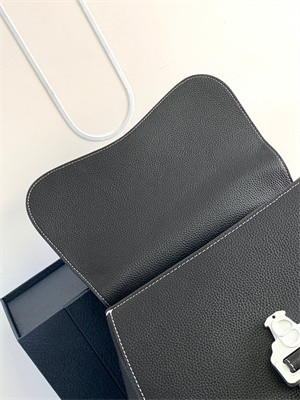 Di.or Gallop Backpack Grained Calfskin Black