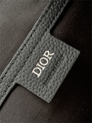 Di.or Motion Backpack Black Oblique Jacquard and Grained Calfskin