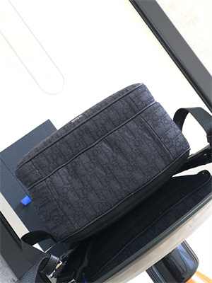 Di.or Safari Backpack Black Oblique Jacquard