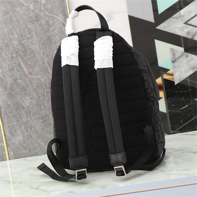 Di.or Rider Backpack Black Maxi Oblique Jacquard