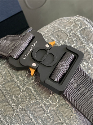 Di.or Lingot 22 Shoulder Bag Grey Oblique Jacquard