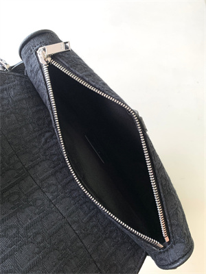 Di.or Saddle Bag Black Oblique Jacquard