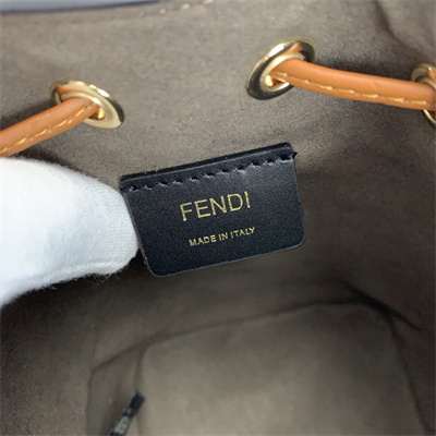 Fen.di MON TRESOR Brown Leather Mini Bag