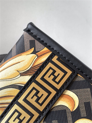 Fen.di FENDACE SUNSHINE Medium Multicolor Printed Leather Shopper